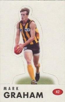 1996 Select AFL Stickers - Stand Ups #42 Mark Graham Front
